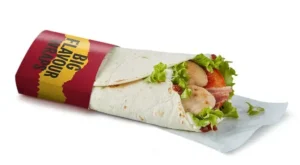 McDonald’s BBQ Chicken wrap - grilled