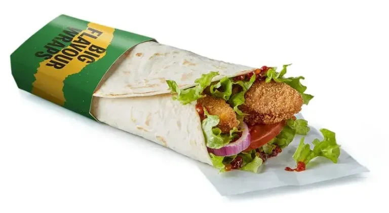 McDonald’s Spicy Veggie Wrap