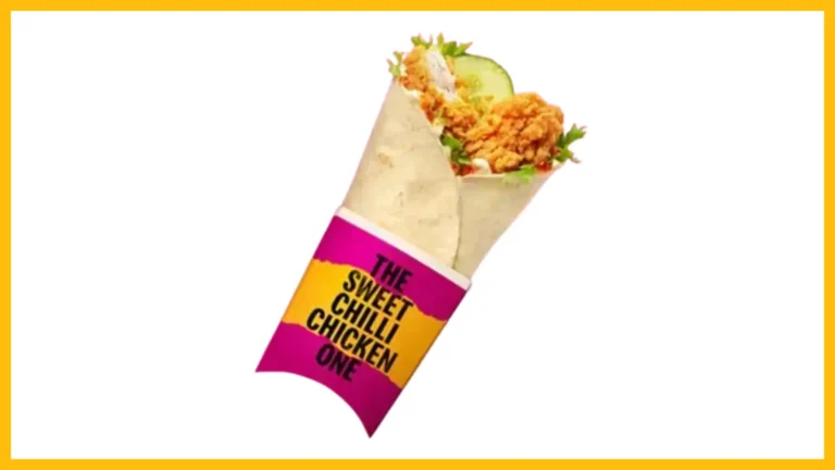 McDonald’s Sweet Chilli Wrap with Crispy or Grilled Chicken – Calories and Other Details