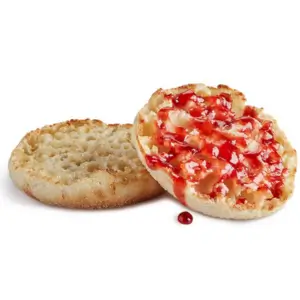 muffin with jam img mcdonald's muffin with strawberry jam