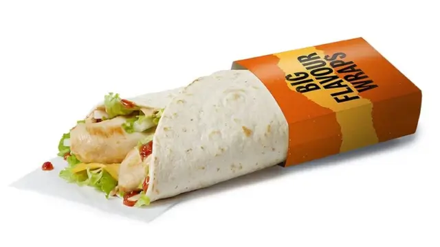 McDonald's Fajita Wrap Grilled