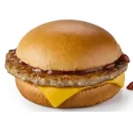 Sausage Sandwich with brown sauce