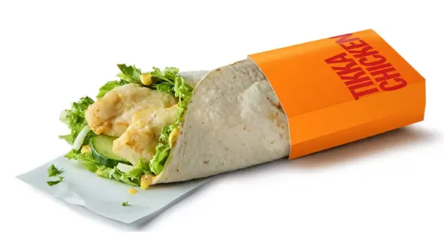 McDonald's Tikka Chicken Wrap - Grilled